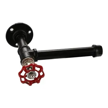 

Waterproof Durable Industrial Water Pipe Napkin Holder Paper Towel Rack Holder for Kitchen Wall Mount Cabinet
