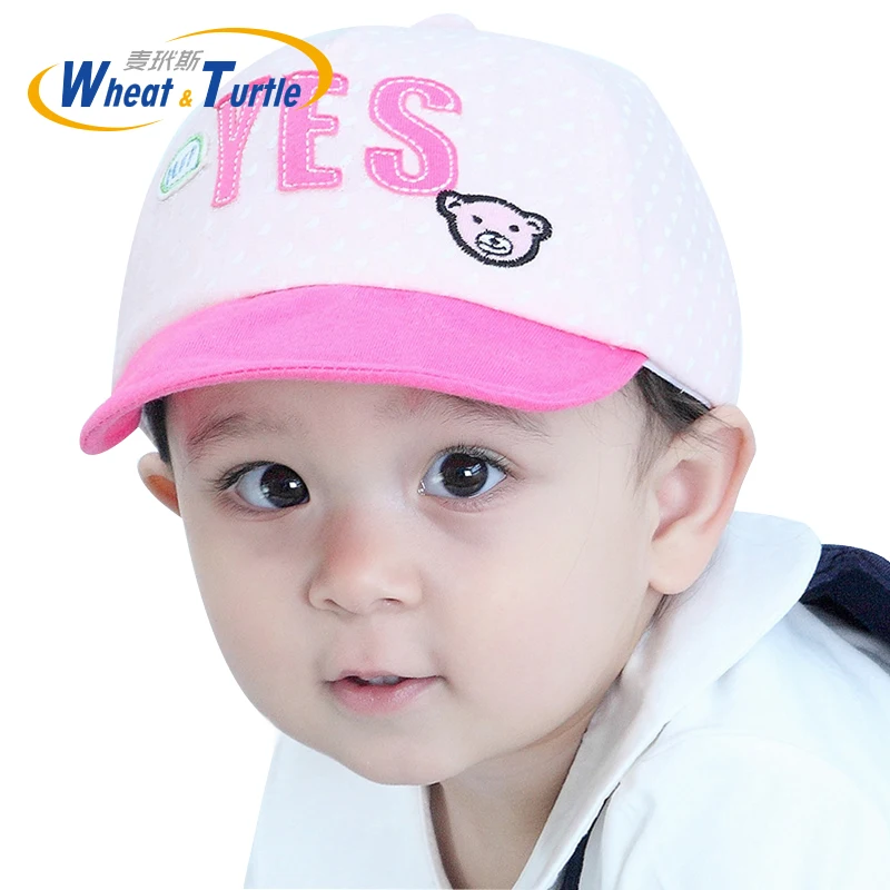 Months Baby Boy Girl Autumn Hats Children Baseball Caps Kids Peaked