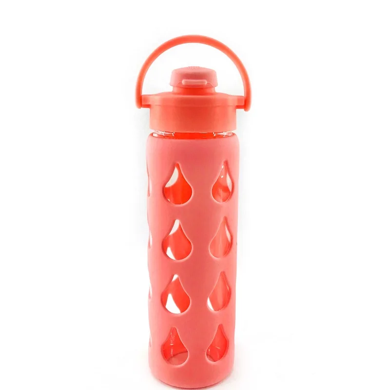 Water Cup Portable 500ML Sports Travel Water Bottle with Carry Strap BPA Free BR
