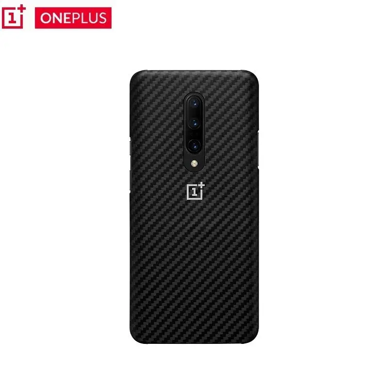 oneplus 7 Pro Чехол Zandsteen кевларовый бампер Karbon Bescherming задняя крышка нейлон(Zwart) для oneplus 7 pro - Цвет: Bumper Karbon