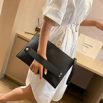 

2020 Fashion Luxury Handbags Women Bags Leather Designer Summer Simple Fashionable Envelope Banquet Evening Female Day Clutches