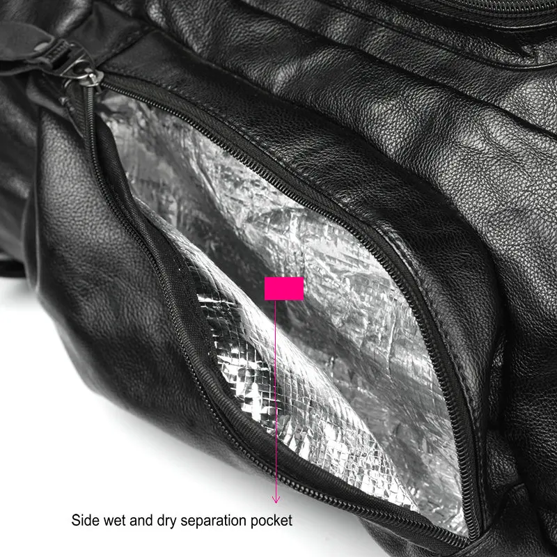 Большие сумки, кожаный рюкзак для путешествий, водонепроницаемая мужская дорожная сумка для выходных, большая сумка для ноутбука 15,6, usb зарядка, обувь, дорожные сумки