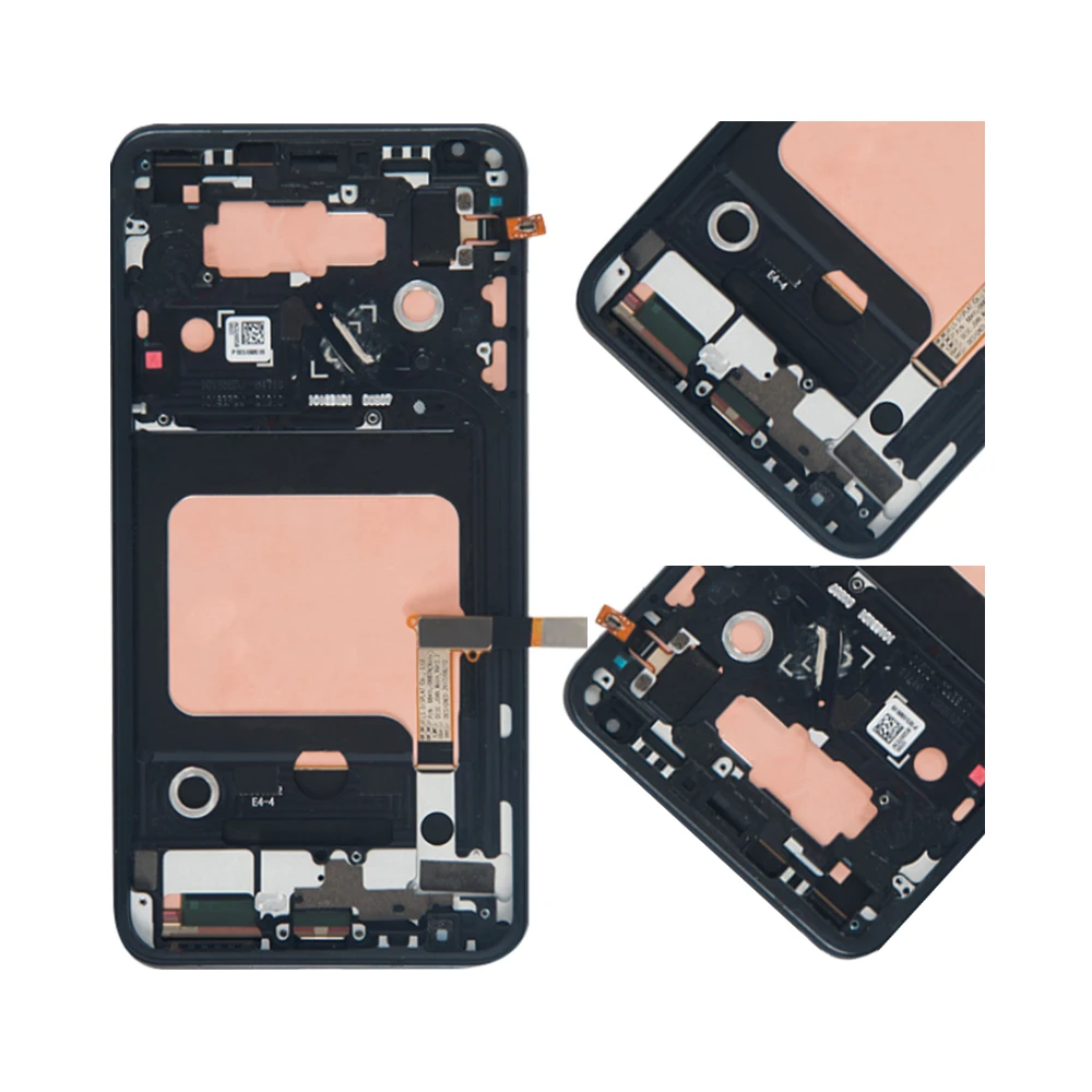 6 “ для LG V35 ThinQ lcd кодирующий преобразователь сенсорного экрана в сборе для LG V35 ThinQ дисплей с рамкой Замена LM-V350 LM-V350N