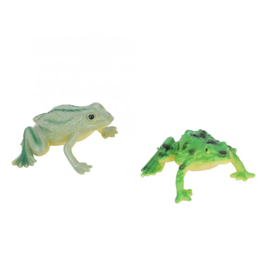 36Pcs/lot Children Goldfish Frog Model Play Toys Animal Creatures Model Toys Plastic Animals Toy Interesting Kids Home Decor