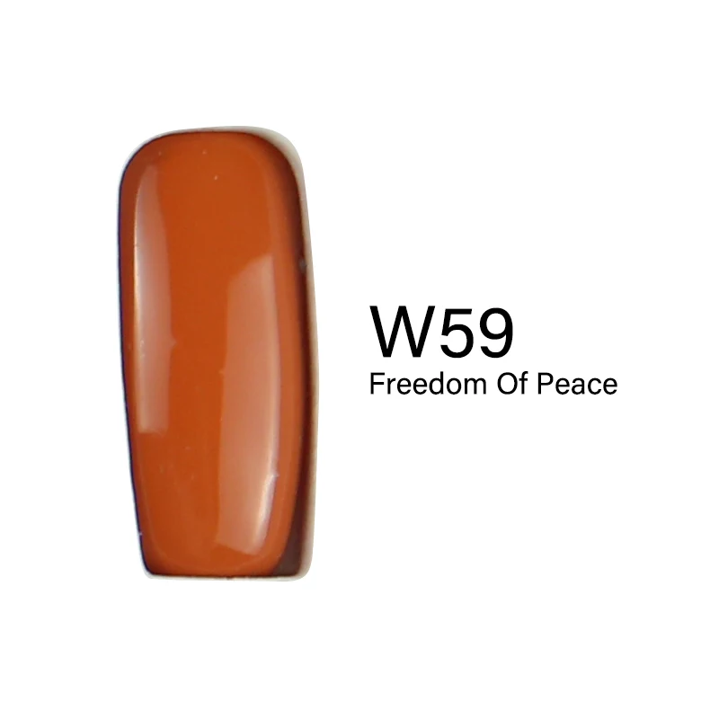 W59 15 мл Гель-лак для ногтей основа и верхнее покрытие Гель-лак светодиодный фонарь цветной гель для ногтей стемпинг для украшения ногтей Краска Гибридный Гель-лак - Цвет: W59