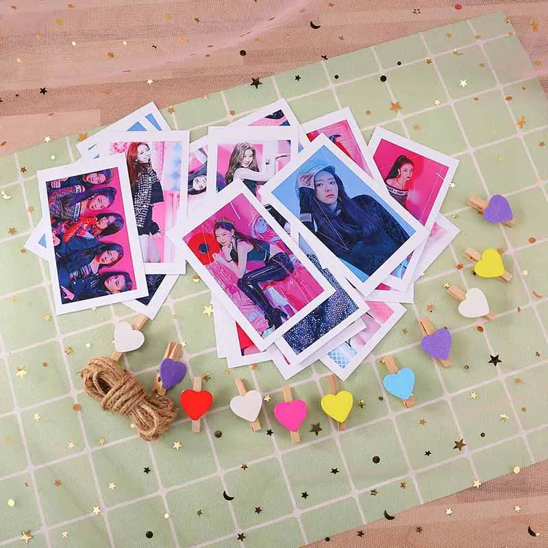 20 шт./компл. K-pop ITZY IT'z различные бумажные фото карты YUNA RYUJIN коллективные Lomo карты фотокарты