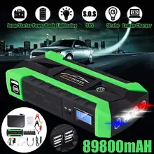 Многофункциональный 89800mAh 4 USB пусковой усилитель устройства 600A 12V автомобильный пусковой стартер power Bank автомобильный стартер для автомобильного зарядного устройства