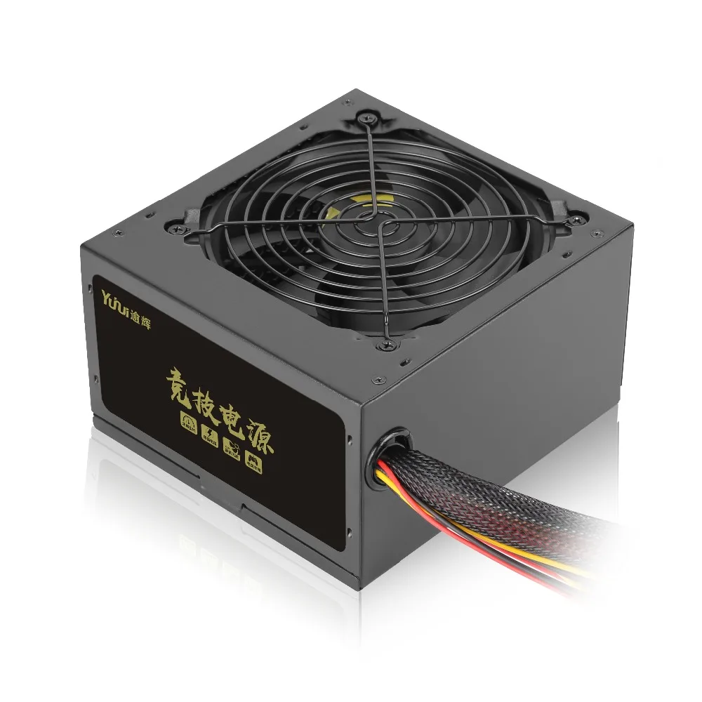 PSU для Sama Yuhui конкурентоспособный источник питания 750/650 ATX12V игра Mute источник питания 600 Вт/500 Вт источник питания CTX-600-C CTX-500-1