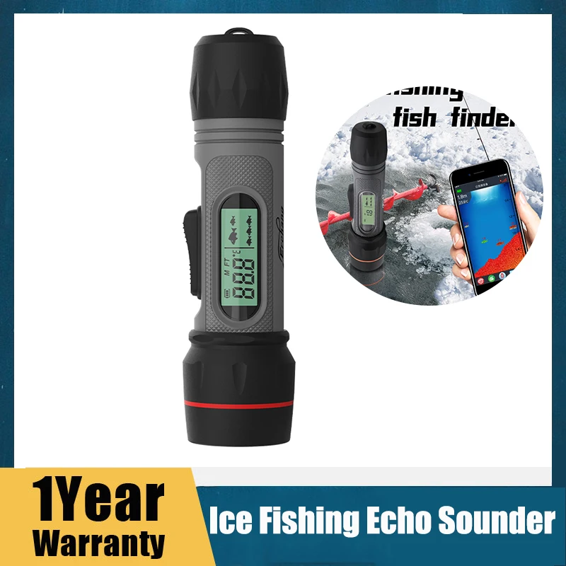 

Erchang Wireless Fish Finder Winter Fishing Echo Sounder Rechargeable Digital Handheld Bluetooth Sonar Fishfinder Ice Fishing