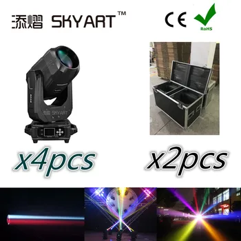 

4Pcs/Lot Stage Light Party Disco DJ Stage Lighting 260w Beam Moving Head Light DMX512