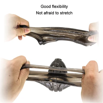 Hot Penis Sleeve Soft Curved Cock Enlargement Delayed Ejaculation Anal Plug Adult Sex Toy Model Accessories for Men Women 3