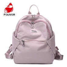 Новый Дизайнерский Модный мини рюкзак Fouvor женская наплечная