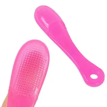 Размер пальца, средство для удаления угрей и акне, для макияжа, кожи лица, носа, очиститель пор, Массажер-очиститель кожи, силиконовая щетка