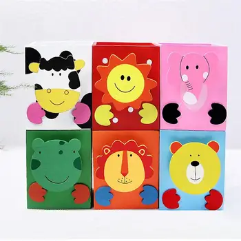 

Cute Animal Cartoon Desktop Pen Pencil Holder Stationery Organizer For Home Office School Use Desk Accessories &Organizer