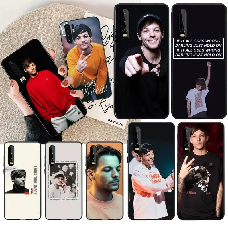 PENGHUWAN One Direction Луи Томлинсон Bling симпатичный чехол для телефона Huawei P30 P20 P10 P9 P8 Mate 20 10