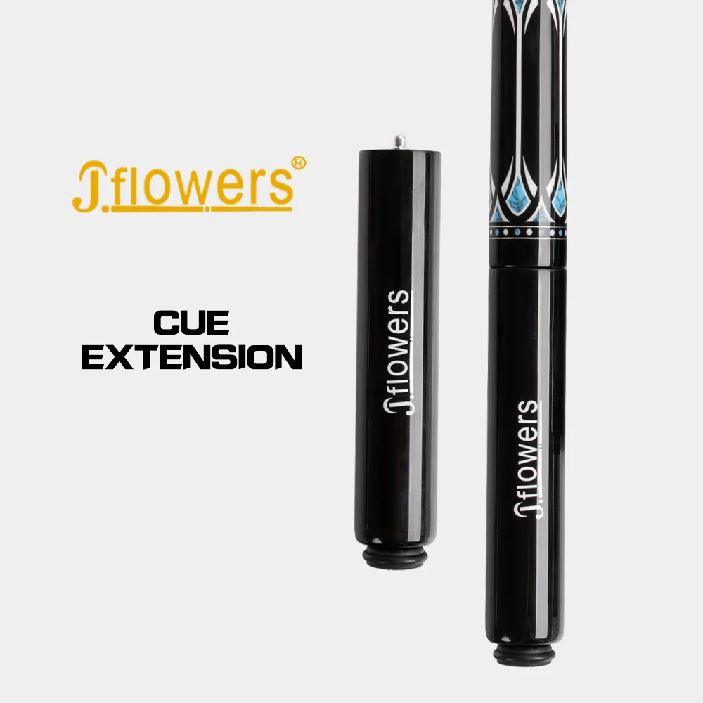 

JFLOWERS JF Extension 15.5cm Length Pool/Carom Cue Extension KONLLEN/JFLOWES Joint With Bumper Durable Kit Billiard Accessories