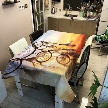 

Fabric Polyester Tablecloth Household Polyester Rectangular Table Cloth