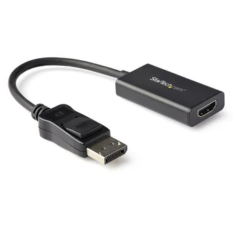 

StarTech.com DisplayPort to HDMI Adapter with HDR - 4K 60Hz - Black, 0.122 m, DisplayPort, HDMI Type A (Standard), Male, Female,