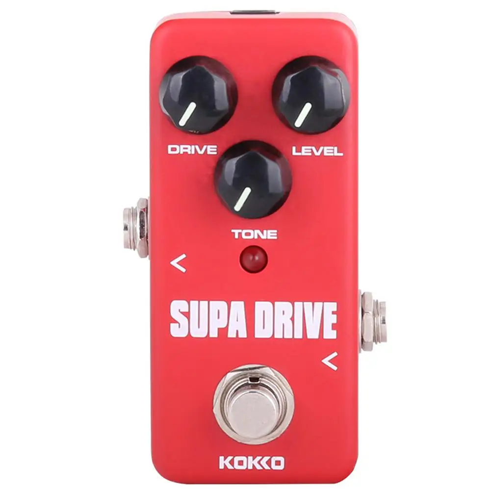 Педаль эффектов для электрогитары KOKKO FOD5 Mini Supa Drive теплый и чистый звук|Детали