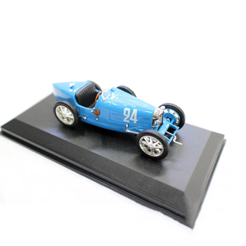 1:43 1928 BUGATI T35B литье под давлением Сплав Классический гоночный автомобиль Транспортное средство модель моделирование винтажный дисплей шоу коллекция произведение искусства подарок для детей