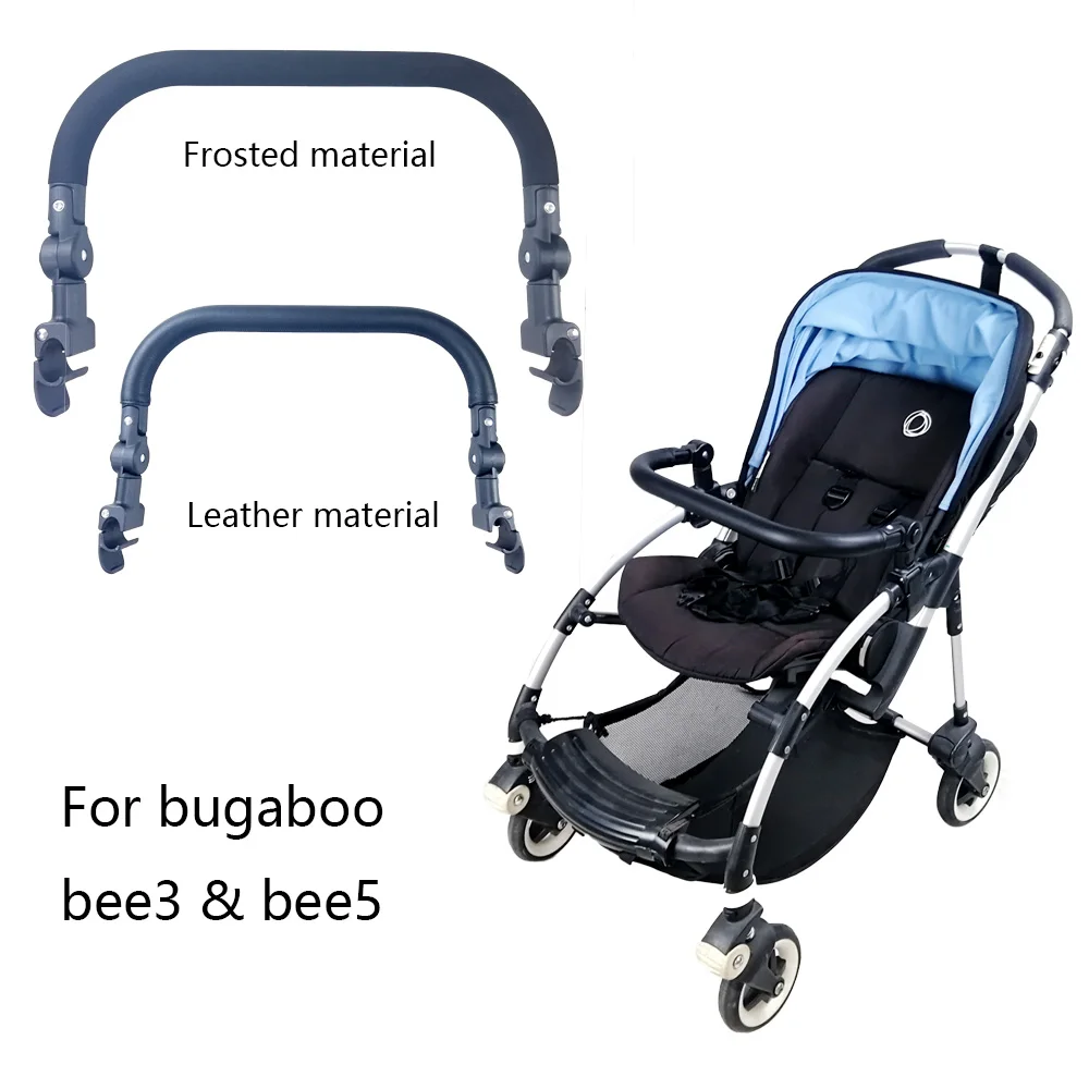 Bugaboo bee5/3用ベビーカー手すり,puレザーまたはevaハンドル
