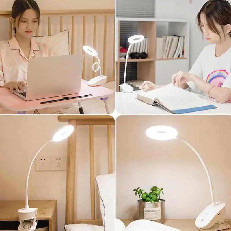  Desk Lamp USB LED Table Lamp 14 Led Table Lamp With Clip Bed Reading Book Light Led Desk Lamp Table - 4000052872896