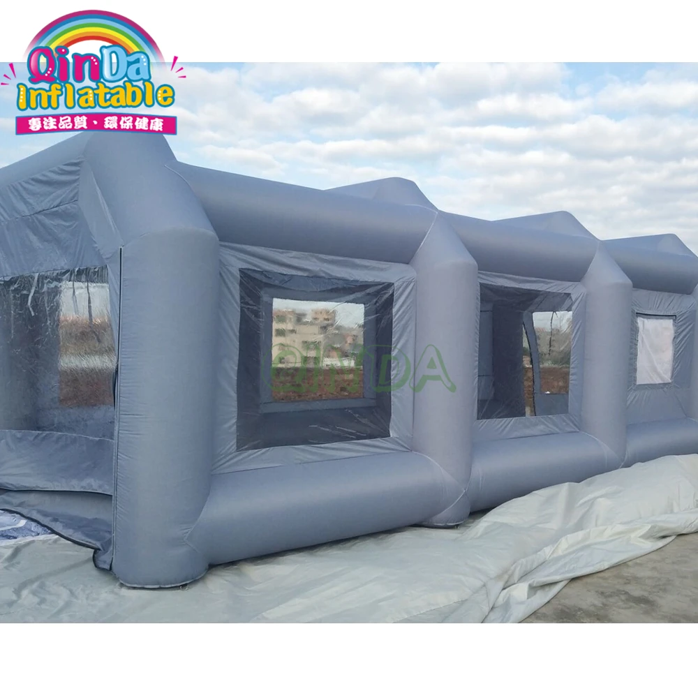  Protable Moveable Inflatable Spray Paint Booth for Car USe with Filter System