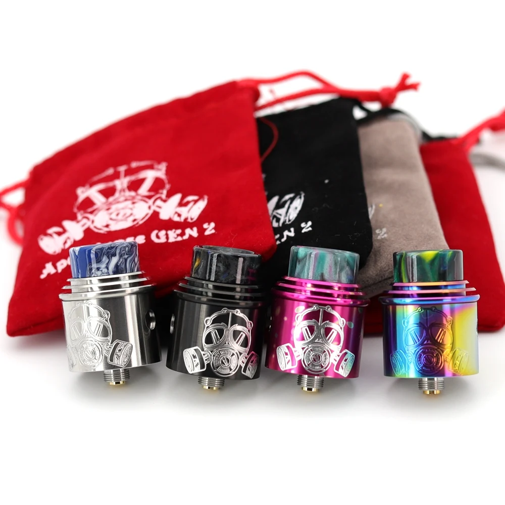 Испаритель VapSea Apocalypse GEN 2 RDA бак для восстановления 24 мм с сквонк BF PIN 510 бокс мод