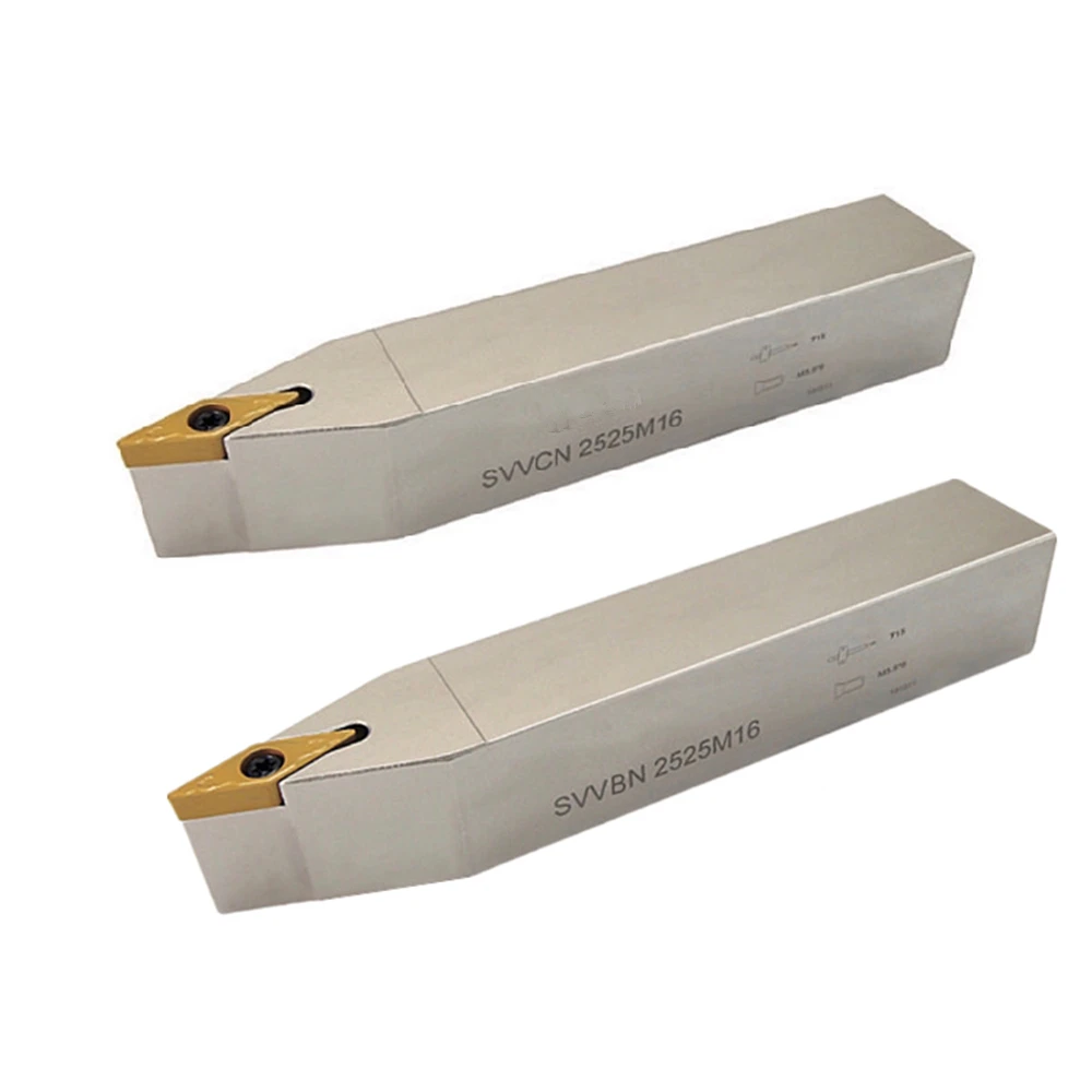 

SVVBN SVVCN External Turning Tool Holder CNC Lathe Cutter SVVBN1616H16 SVVBN2020K16 SVVBN2525M16 For Turning Inserts VBGT1604