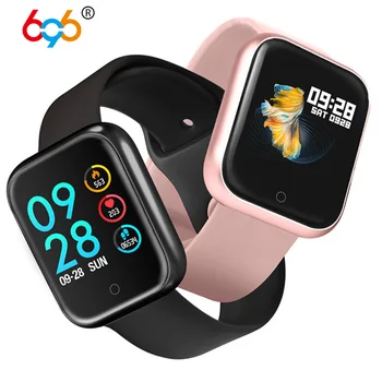 

696 P68S Smart Watch IP68 Waterproof Smartwatch P68 P70 Heart Rate Blood Pressure Monitor Band for iPhone Xiaomi Sport Bracelet