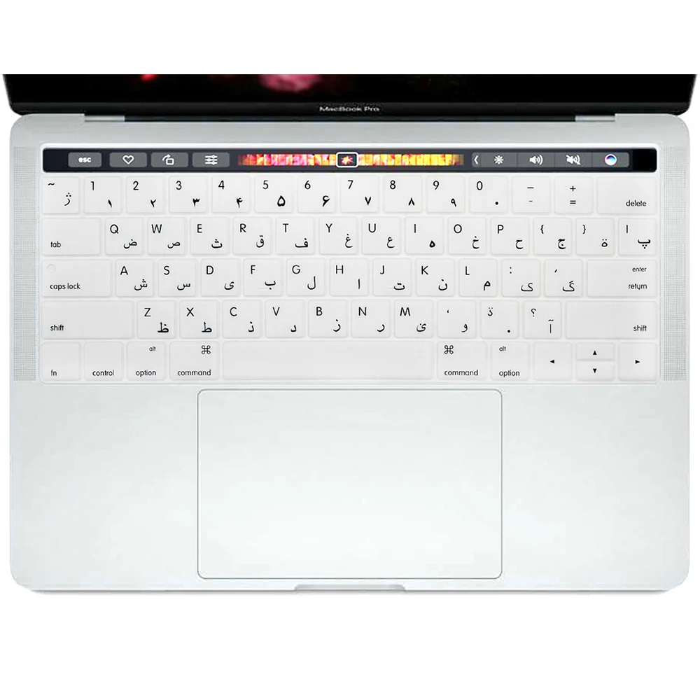 Арабский чехол для клавиатуры США Защитная пленка Macbook Pro 13 &quotA1706 A1989 A2159 новый 15&quot