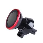 red Универсальный смартфон Автомобильный gps кронштейн вентиляционное отверстие крепление Магнитная подставка hoder с 2 шт. Пластины держатель для телефона инструменты для стайлинга автомобилей - Название цвета: red