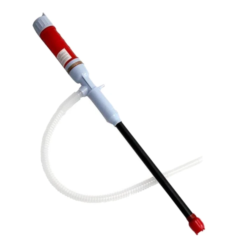 

Auto Vehicle Fuel Gas Transfer Suction Pumps Portable Outdoor Handheld Pump Water Oil Gas Tools Petrol Pump Red