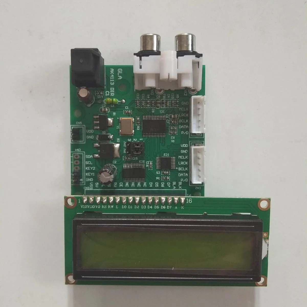 

Spdif / Optical / Coaxial / I2S Input / to I2S Output Digital Receiving Board, Soft Control / Sampling Rate Display