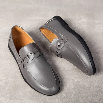 

2020 Mens Big Size 47 Wedding Shoes Trendy Retro Split Leather Elegant Business Shoes Mens Formal New Tide Dress Shoes for Men
