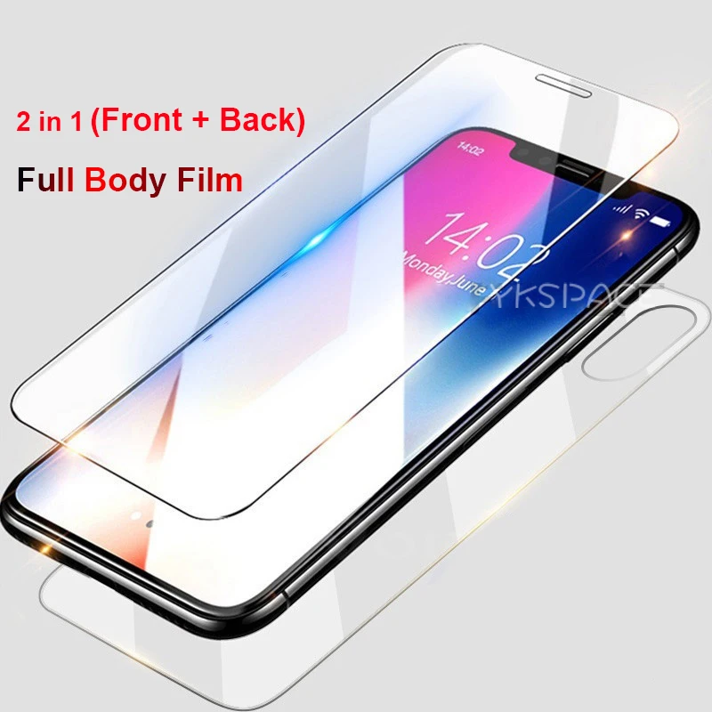 Защитное стекло закаленное 9H 2.5D для iPhone X XS Max XR 11 Pro 6 6S 7 8 Plus|Защитные стёкла и