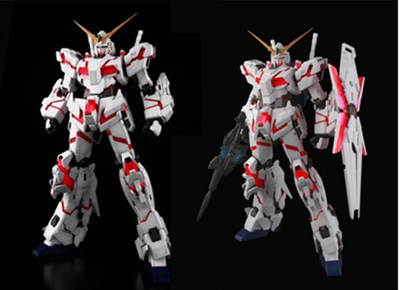 Bandai PG 1/60 единорог Gundam RX-0PVC Модель персонажа Детская кукла, игрушка