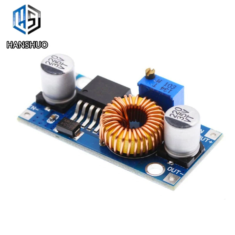 1PCS-XL4005-DSN5000-Beyond-LM2596-DC-DC-adjustable-step-down-5A-power-Supply-module-5A-Large