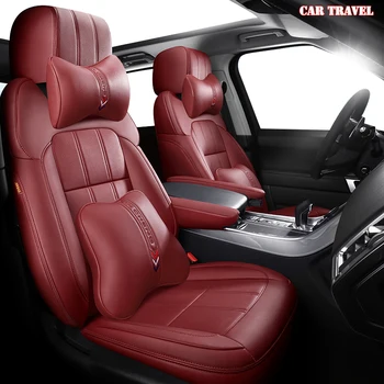 

CAR TRAVEL custom leather car seat covers for Volkswagen vw UP scirocco R36 Multivan Caravelle Sharan Variant GOLF Passat