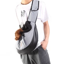 Маленькая собака кошка слинг Hands Free Pet Puppy Реверсивный Pet Papoose сумка для щенка маленькие собаки и кошки для путешествий на открытом воздухе