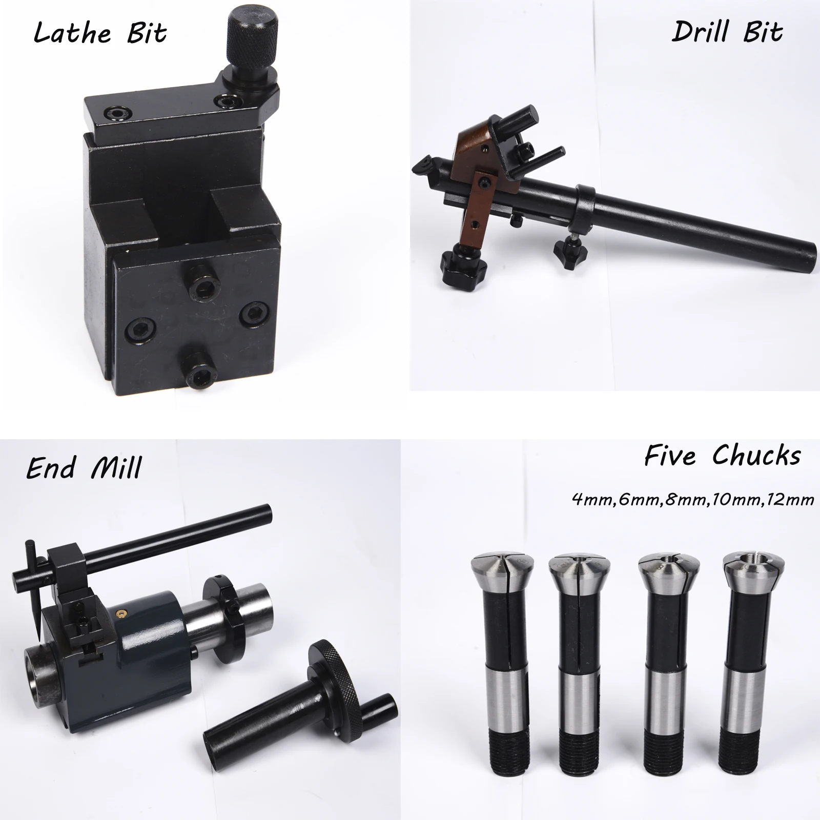 CE 220V U3 R8 Collets Universal Cutter Grinder Drill Sharpener Sharpening Machine for End Mill Twist Drill Cutter Grinding Tool 3