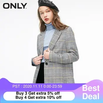 

ONLY Women's Straight Fit One-button Blazer | 119108503