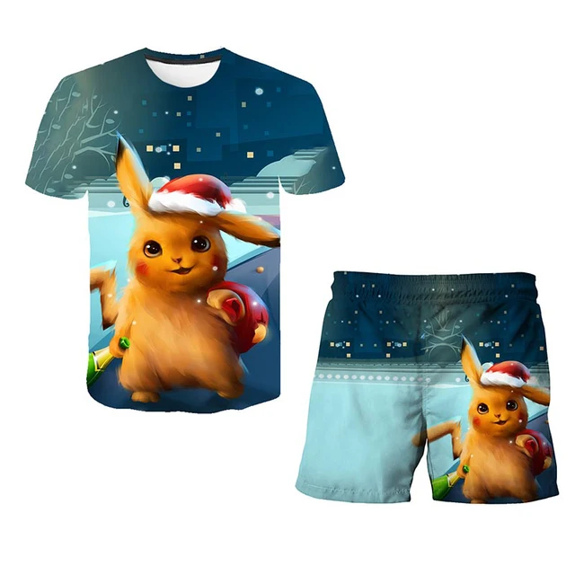 2022 New Children Sets Summer 3D Cartoon Suits Cute girl T Shirt Boys Girls Top + shorts 2pcs Sets Children Fashion Sets 4-14 Y TZ-1029