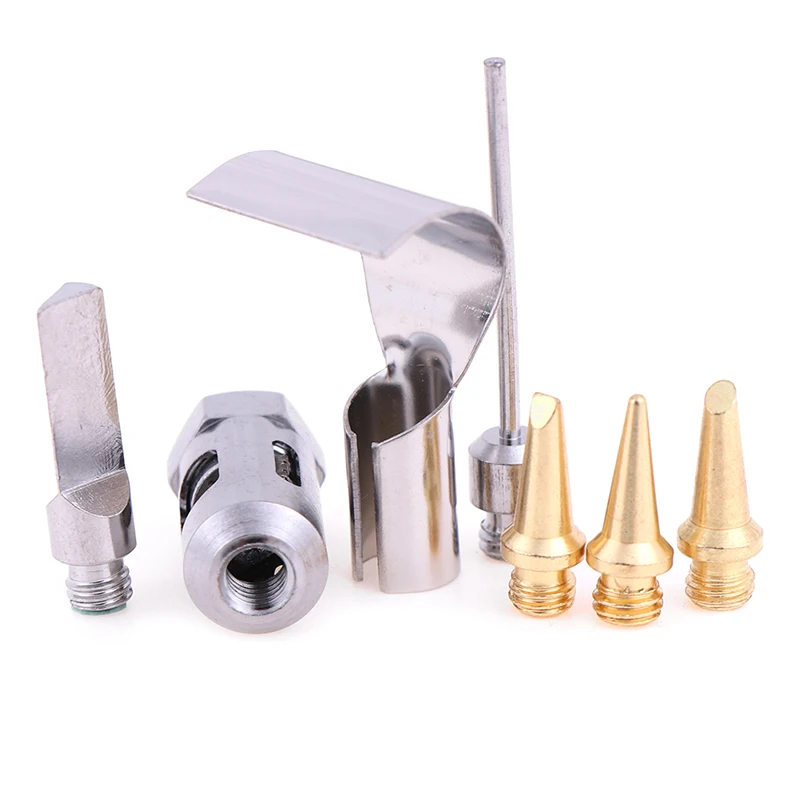 5pcs Nozzle For HS-1115K Soldering Iron Cordless Welding Tools Gas Welding Tips best soldering iron for electronics