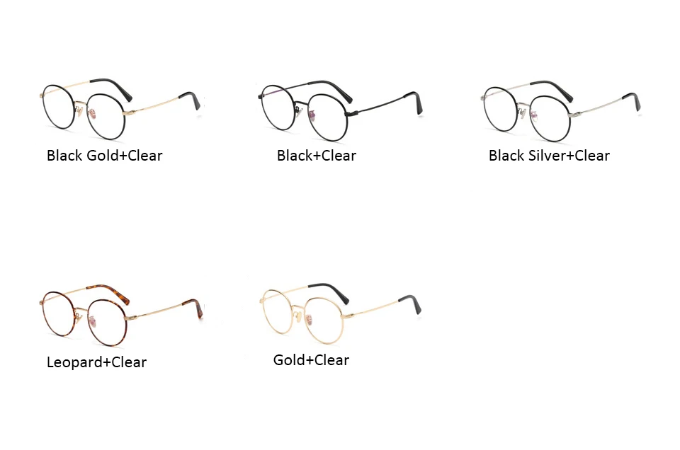 Модные Женские оправы для очков, леопардовая Ретро винтажная круглая оправа для очков, женские брендовые прозрачные оптические женские очки