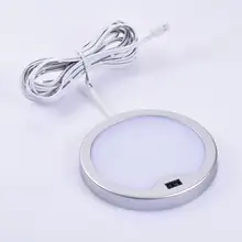 LED Cabinet Light Shelf Showcase Cupboard Closet Lamp Kitchen Showcase Puck Downlight Wardrobe Night Counter Lighting Lamps