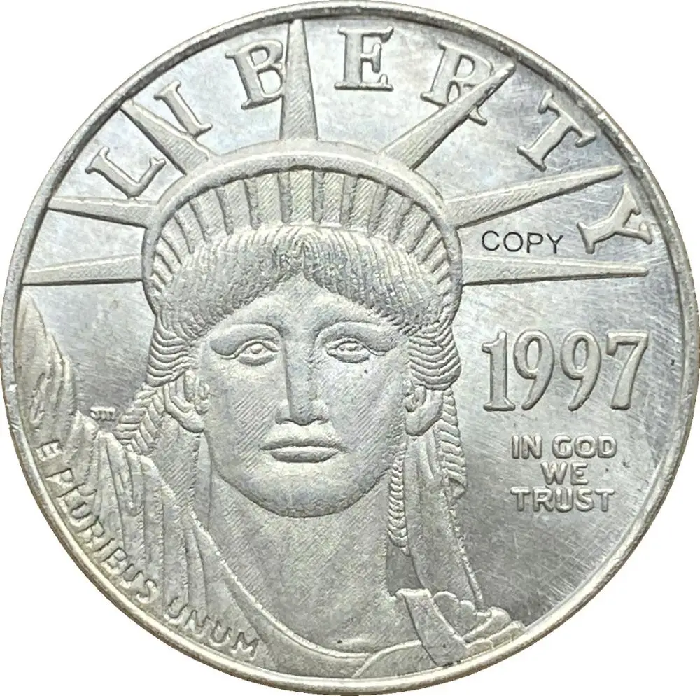 Соединенные Штаты Америки 1997 год Статуя Свободы 25 долларов Орел слиток Coinage
