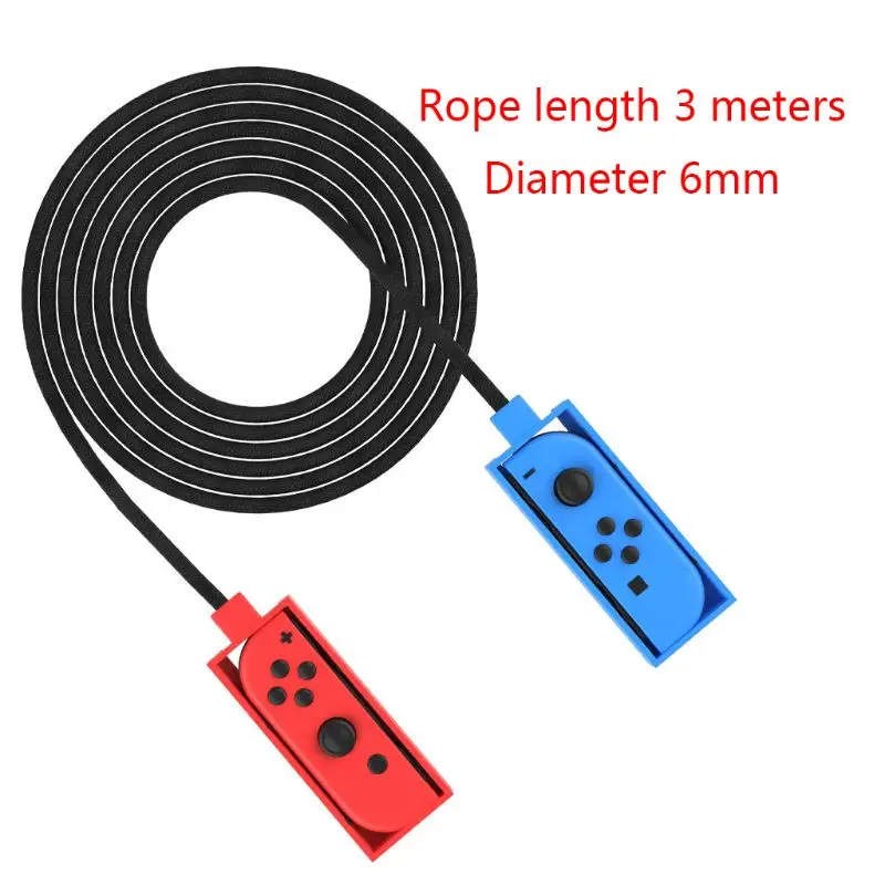 

Jump Skipping Ropes Adjustable Cable for Switch Skip Rope JoyCon Controller Grips Jump Rope Challenge Game Accessories