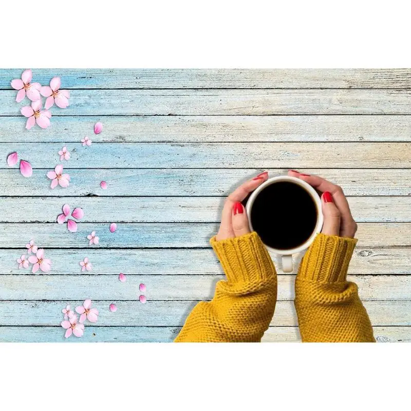 Festive Party Supplies Photography Art Cloth Flower Texture Backdrop Wall Studio Prop Family Decor For Home Party Backdrops