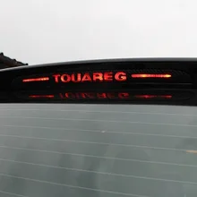 Углеродное волокно позиционируется задний тормозной фонарь наклейка чехол наклейка s для Фольксваген 2011- Touareg